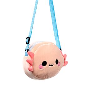 Sac Peluché à bandoulière - Maddie l'Axolotl Adoramals