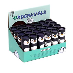 Pot à 12 Crayons de Couleur - Adoramals Pingouin 