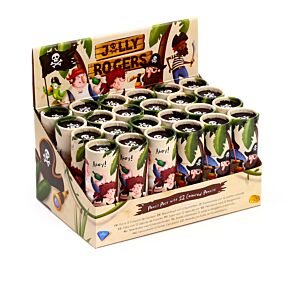 Pot à 12 Crayons de Couleur - Jolly Rogers Pirates 