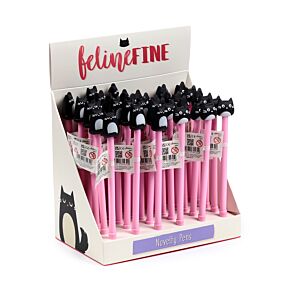 Stylo Embout PVC Feline Fine - Chat