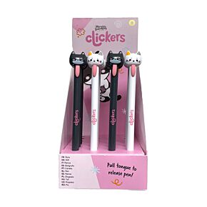 Stylo Chat langue à tirer - Adoramals Chat cLickers