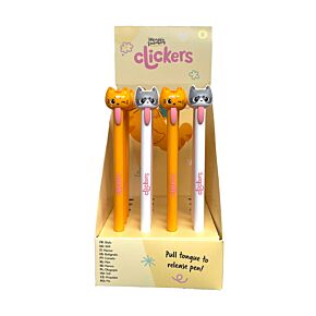 Stylo Chat langue à tirer - Beans & Co Chat cLickers 