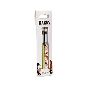 Lot de 2 Stylos Barks - Chien