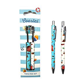 Lot de 2 Stylos - Coastal Bord de Mer
