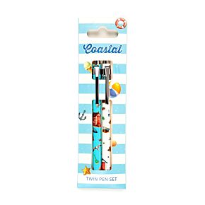 Lot de 2 Stylos - Coastal Bord de Mer