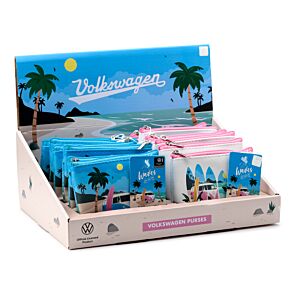 Porte-monnaie PVC Volkswagen - Van Bus Combi VW T1 sur la Plage