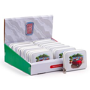 Petit Porte-monnaie à Fermeture Eclair - Fiat 500 
