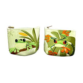 Porte-Monnaie PVC - Tropical Frogs Grenouilles Tropicales