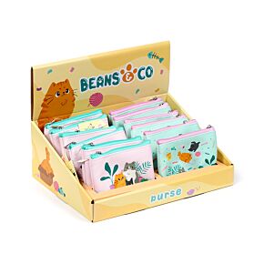 Porte-Monnaie PVC - Beans & Co Chats 