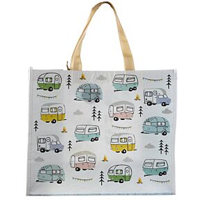 Sac de Courses en Plastique Recyclé rPET - Caravane