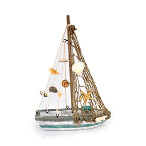 Souvenir Seaside - Sailing Boat Seashells