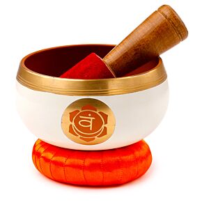 Bol Chantant Tibétain Chakra - Orange