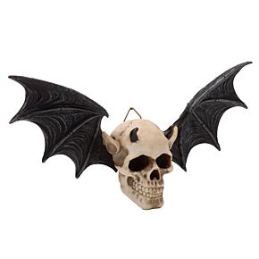 Plaque de Décoration - Chauve-Souris Crâne du Diable