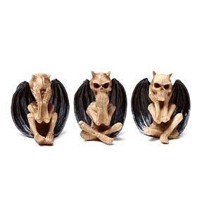 Lot de 3 Faucheuses - Ne Voit Rien, N'entends Rien, Ne dis Rien