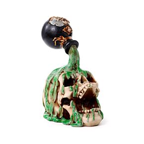 Crâne Hurlant avec Potion verte