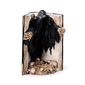 Porte-bougie - Faucheuse sur Livre des Morts 