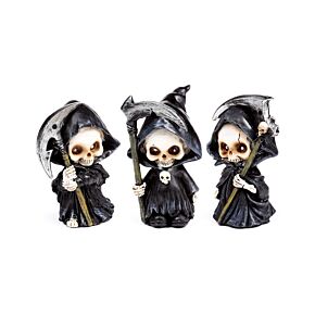 Lot de 3 Faucheuses avec leur Faux