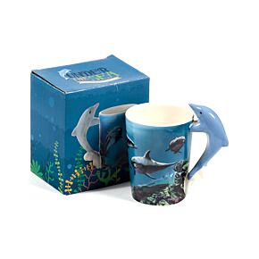 Mug a anse decoree Dauphin