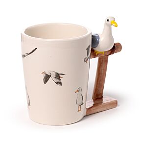 Mug à Anse Décorée - Bouéé et Mouette 