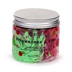 Pot de Savon fouetté - Fraise & Kiwi 