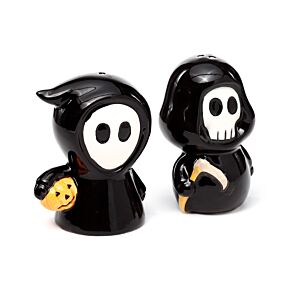 Ensemble Salière & Poivrière en céramique - Squelette Skull Boy