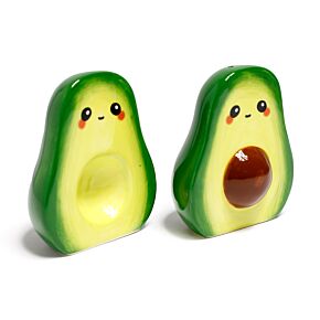 Ensemble Salière & Poivrière en céramique - Pedro l'Avocat Foodiemals 