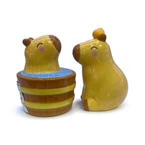 Ensemble Salière & Poivrière en céramique - Capybara 