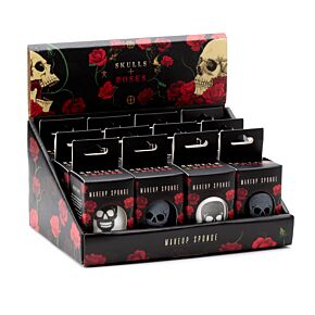 Beauty Blender Eponge à Maquillage Skulls and Roses - Crânes
