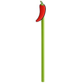 Crayon à Embout Décoratif - Piment de Calabre