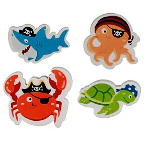 Gomme Ahoy ! - Animaux Maris Amis Pirates