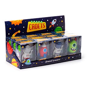 Gomme de l'Espace dans sa boîte