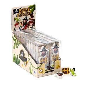Lot de 3 Gommes - Jolly Roger Pirates