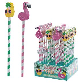 Crayon avec Embout Gomme - Flamant Rose & Ananas