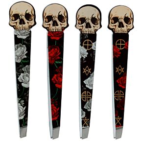 Pince à Epiler Skull and Roses - Crâne