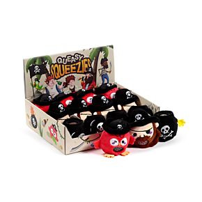 Jouet Peluché à presser Queasy Squeezies Jolly Rogers - Pirates