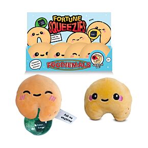 Jouet Peluché à Presser Queasy Squeezies - Foodiemals Biscuit Chinois