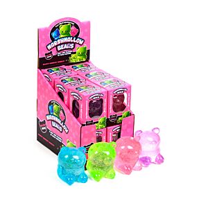 Squeezy Jouet Ourson Anti Stress en Maltose brille dans le Noir 