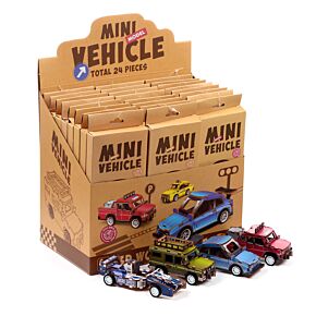 Puzzle 3D en bois 24 pièces Véhicules Motorisés