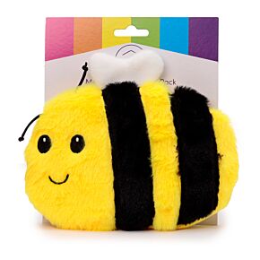 Bouillotte Micro-ondable Peluchée à la lavande - Abeille