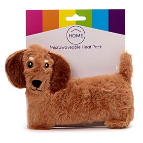 Bouillotte Micro-ondable Peluchée à la lavande - Dachshund