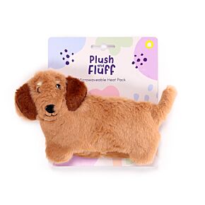 Bouillotte Micro-ondable Peluchée à la lavande - Dachshund