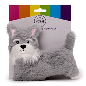 Bouillotte Micro-ondable Peluchée à la lavande - Schnauzer