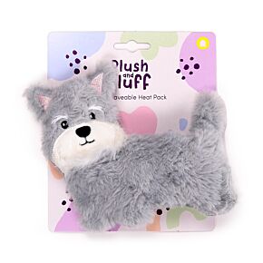 Bouillotte Micro-ondable Peluchée à la lavande - Schnauzer