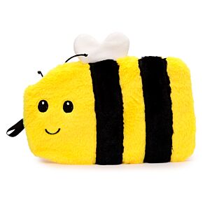 Bouillotte à Eau 650ml avec Housse Peluchée - Abeille