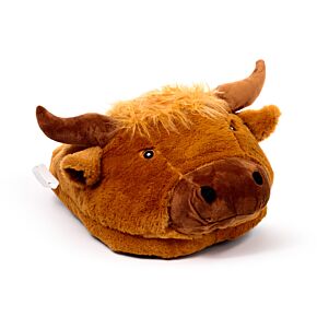 Chauffe Pieds en peluche - Highland Coo 