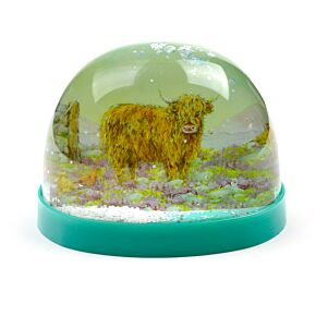 Grande boule à neige - Jan Pashley Highland Coo Cow