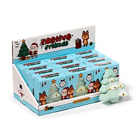 Bombe de Bain Sapin de Noël dans sa boîte cadeau 