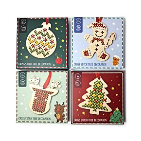 Kit Point de Croix DIY Noël - Jingle Bunch 