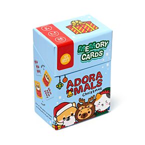 Jeu de Cartes Memory - Adoramals de Noël