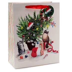Sac Cadeau de Noël Kim Haskins - (Grand)